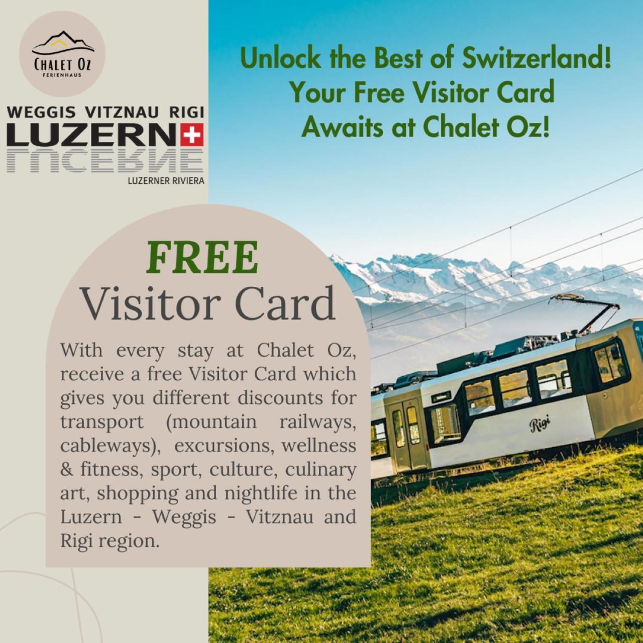 Chalet Oz Vitznau Kültér fotó